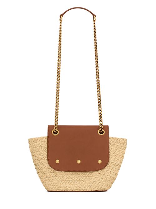 Borsa in raffia SAINT LAURENT | 774269GAAED9051